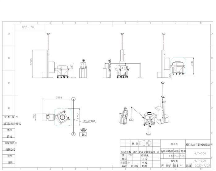 Смеситель 3 D HLT-300 из китая