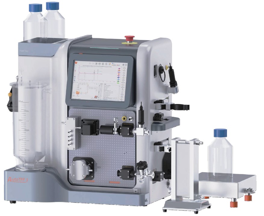 Автоматическая лабораторная система тангенциальной фильтрации  TFF Smart+ из китая