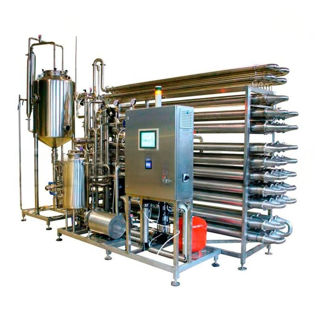 Система пастеризации в потоке (трубчатый пастеризатор) из Китая